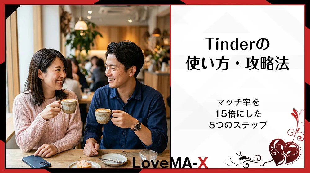 Tinderの使い方・攻略法
